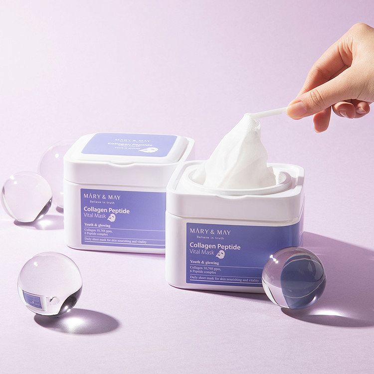 Mary&May - Collagen Peptide Vital Mask - 30szt.