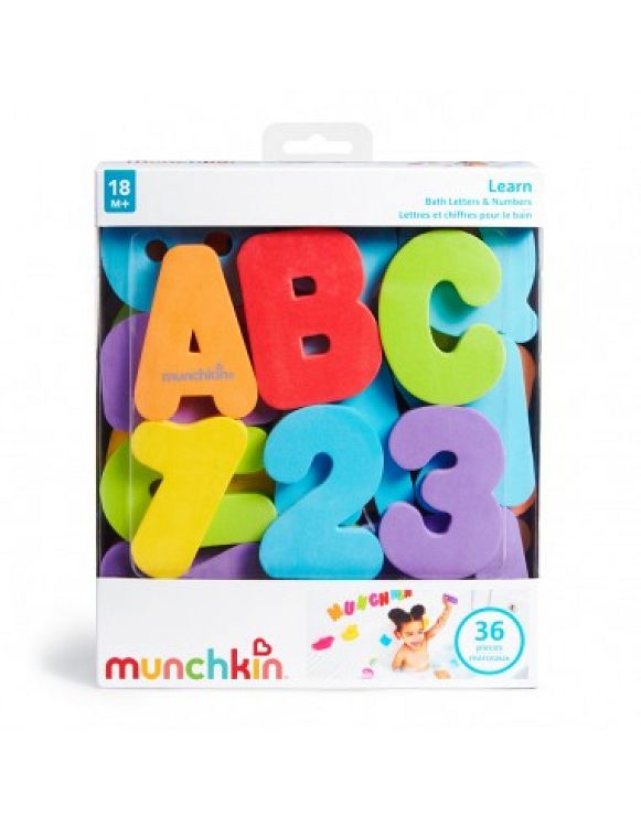 Learn Bath letters & Numbers 36τμχ.