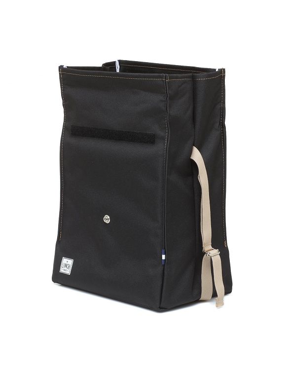 The Lunch Bags Original Version Ισοθερμική Τσάντα Χειρός Φαγητού 8lt Black Μ26 x Π19 x Υ28cm