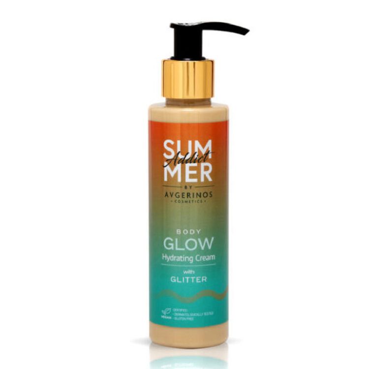 Avgerinos Summer Addict Body Lotion to Oil with Glitter 150ml
