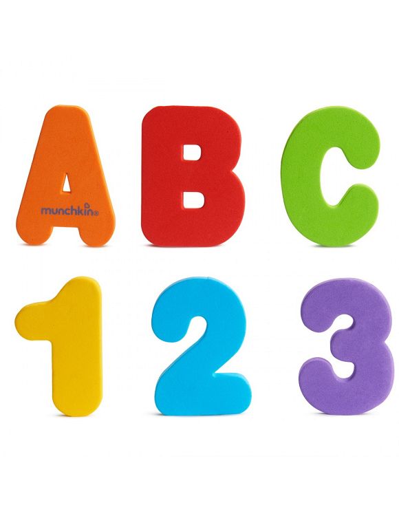 Learn Bath letters & Numbers 36τμχ.