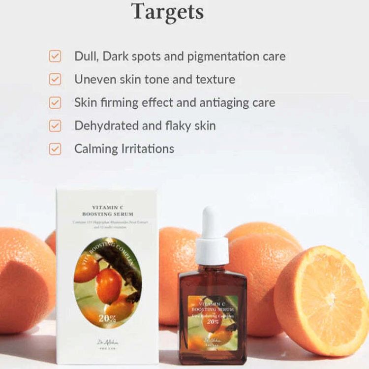 Dr. Althea Vitamin C Boosting Booster Προσώπου με Centella Asiatica & Βιταμίνη C για Λάμψη 30ml