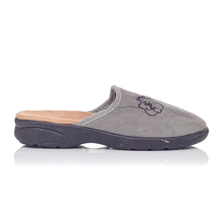 Ανατομική ανδρική παντόφλα γκρι SaveyourFeet 4006