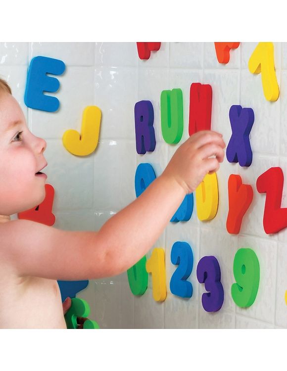 Learn Bath letters & Numbers 36τμχ.