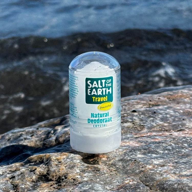 Salt of the Earth Vegan Αποσμητικό, Κρύσταλλος Χωρίς Άρωμα 50gr