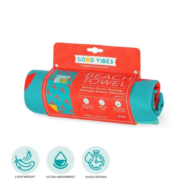 Legami Milano Πετσέτα Θαλάσσης Lobster 85x180εκ