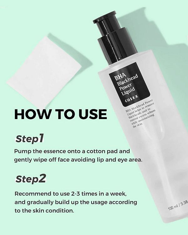 Cosrx Face Water Ενυδάτωσης BHA Blackhead Power Liquid 100ml