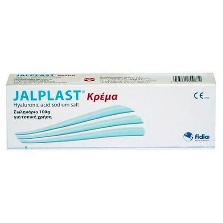 Jalplast Cream Κρέμα Με Υαλουρονικό Οξύ Για Θεραπεία Δερματικών Ερεθισμών & Βλαβών 100g