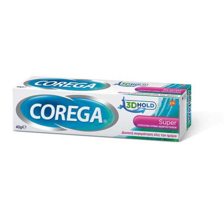 Corega Super Cream Στερεωτική Κρέμα Οδοντοστοιχειών 40gr