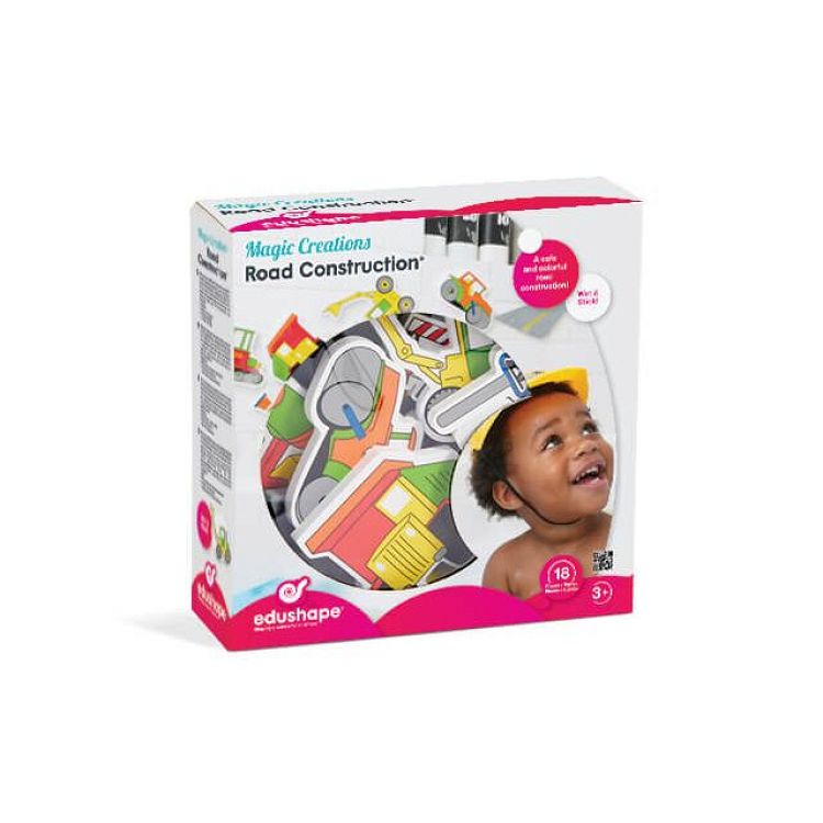 Edushape Παιχνίδι Νερού MAGIC CREATIONS - Road Construction 3+ ετών