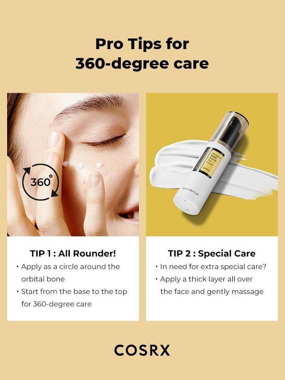 Cosrx Advanced Snail Peptide Eye Cream - Κρέμα ματιών που φωτίζει και τονώνει τα μάτια 25ml