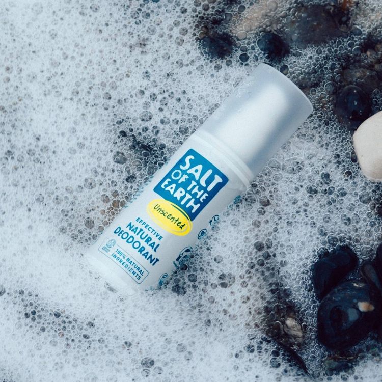 Salt of the Earth Unscented Vegan Αποσμητικό, Επαναγεμιζόμενο Spray Χωρίς Άρωμα 100ml