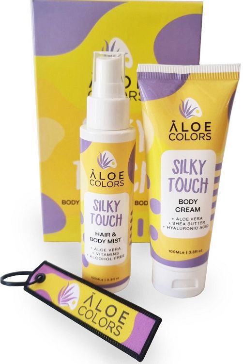 Aloe+ Colors Silky Touch Σετ Περιποίησης για Ενυδάτωση με Body Mist & Κρέμα Σώματος 100ml