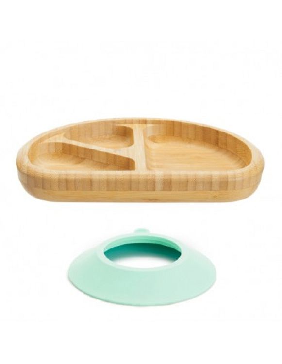 Bambou divided plate