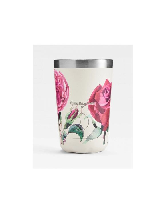 Chilly's Original Coffee Cup Θερμός Emma Bridgewater Pink Roses BPA Free 340ml
