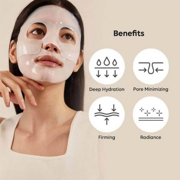 Biodance Bio Collagen Real Deep Sheet Μάσκα Προσώπου για Αναζωογόνηση / Ενυδάτωση / Σύσφιξη Με Νιασιναμίδη