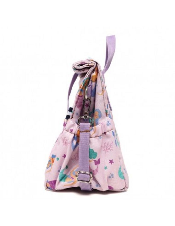 The Lunch Bags Original Kids Version Ισοθερμική Τσάντα Χειρός Φαγητού 5lt Mermaids Μ21 x Π16 x Υ24cm