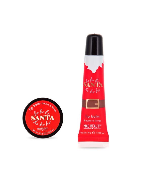 Mad Beauty Hoho Holiday Lip Balm Duo