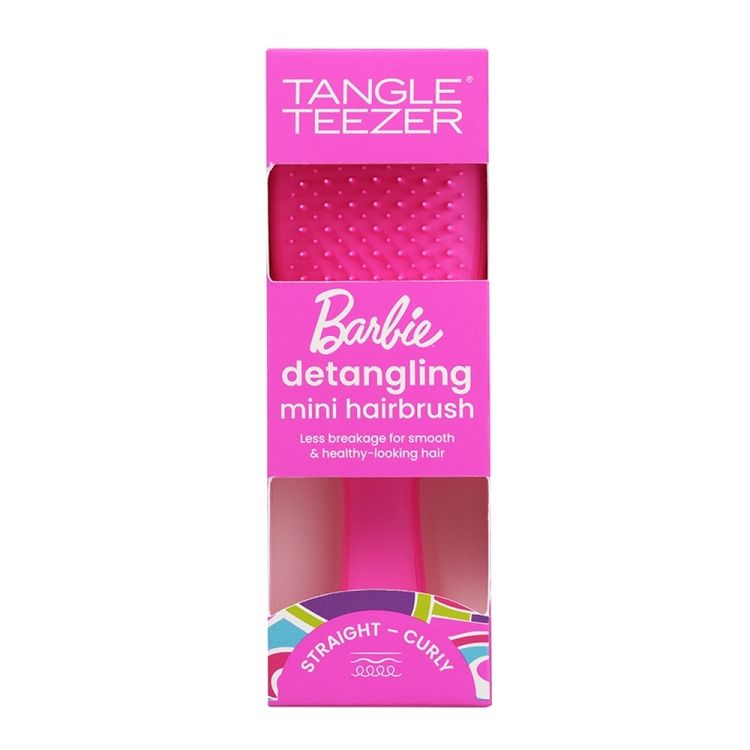 Tangle Teezer The Wet Detangler Mini Barbie Βούρτσα Μαλλιών για Ξεμπέρδεμα