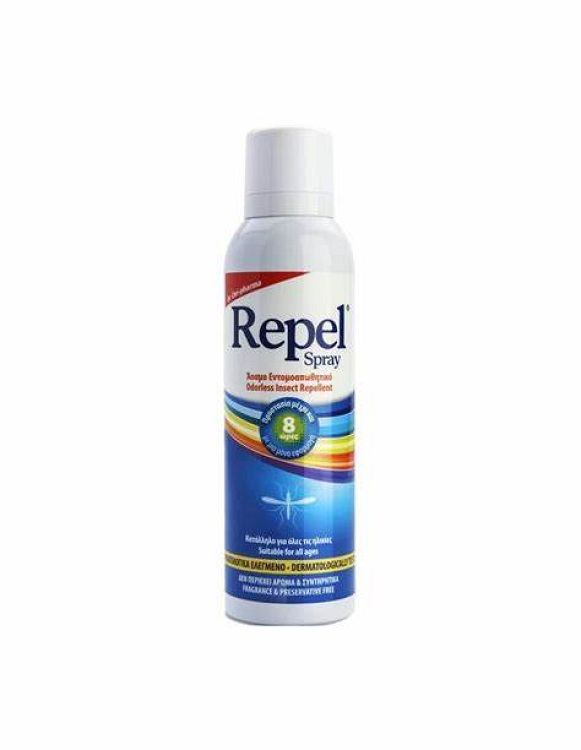 Uni-pharma Repel Spray - Άοσμο Εντομοαπωθητικό Σπρέι Για Τα Κουνούπια150ml