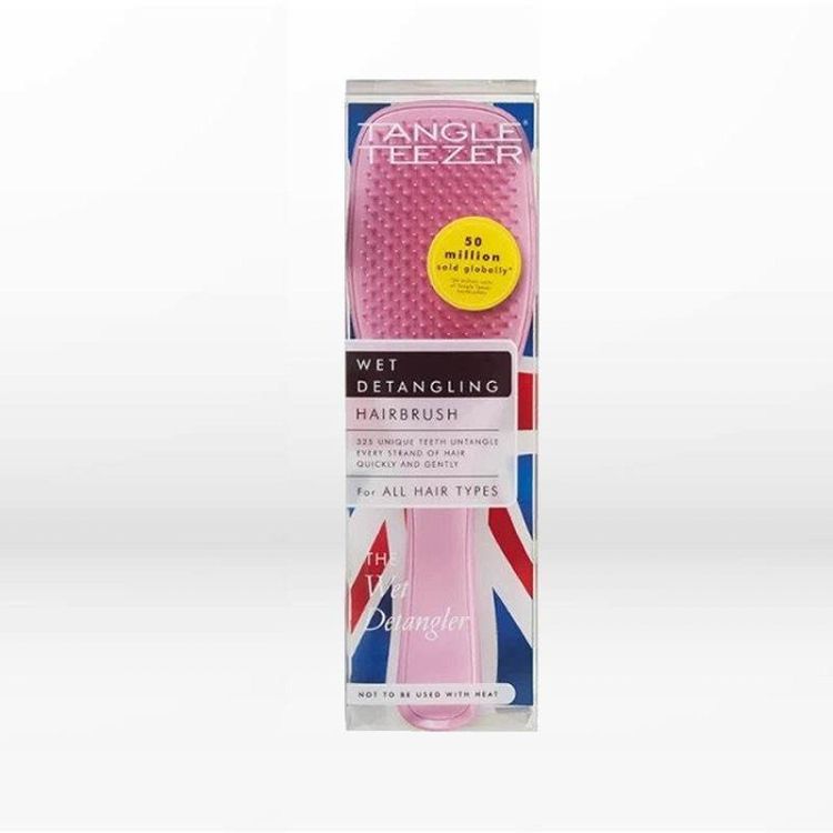 Tangle Teezer The Wet Detangler Rosebud Pink Βούρτσα Μαλλιών για Ξεμπέρδεμα