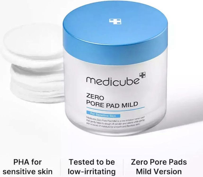 Medicube Zero Pore Mild Pads Τόνωσης Προσώπου για Ευαίσθητες Επιδερμίδες 70τμχ