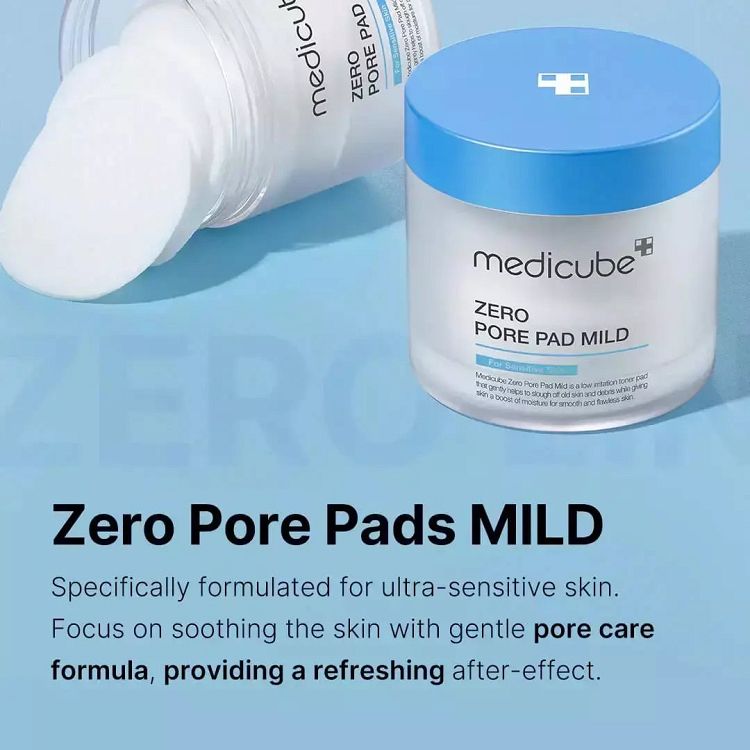 Medicube Zero Pore Mild Pads Τόνωσης Προσώπου για Ευαίσθητες Επιδερμίδες 70τμχ
