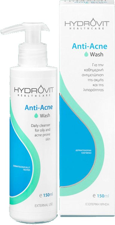Hydrovit Anti-Acne για Λιπαρές Επιδερμίδες 150ml