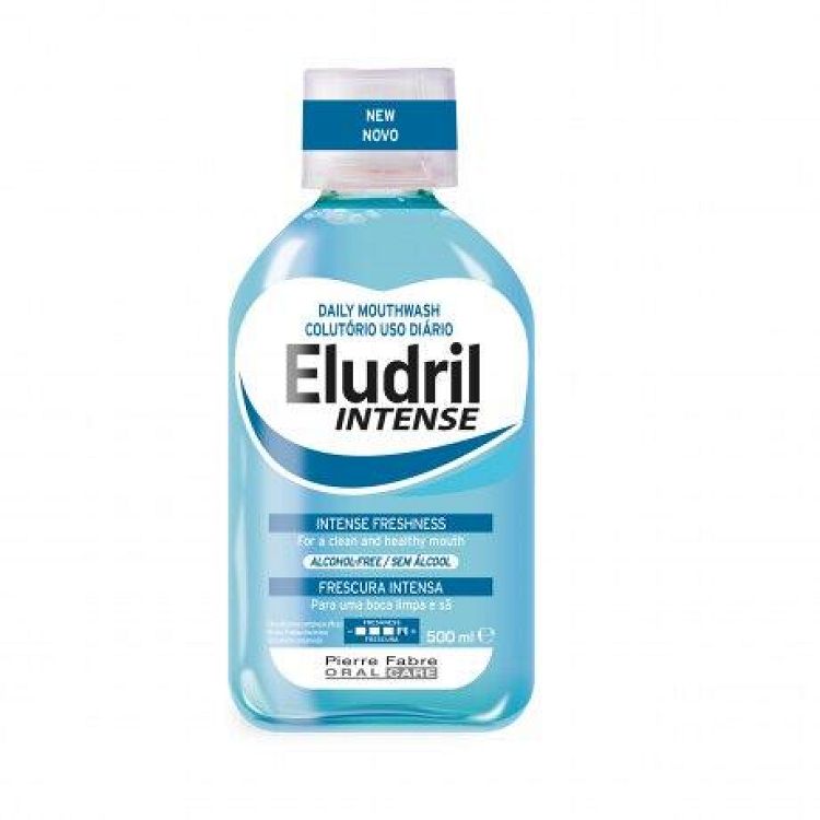 Elgydium Eludril Intense 500ml | Καθημερινό Στοματικό Διάλυμα για Έντονη Φρεσκάδα