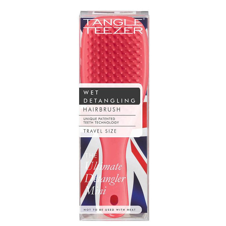 Tangle Teezer The Wet Detangler Mini Pink Punch Βούρτσα Μαλλιών για Ξεμπέρδεμα