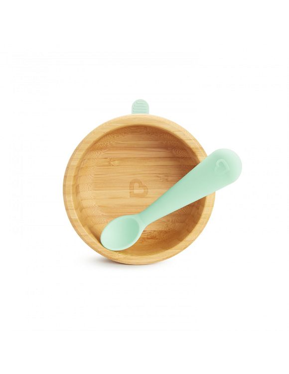 Bambou bowl and spoon set
