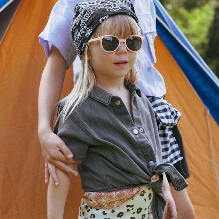 KiETLA Γυαλιά Ηλίου Wazz 1-2 ετών - Wayfarer Apricot