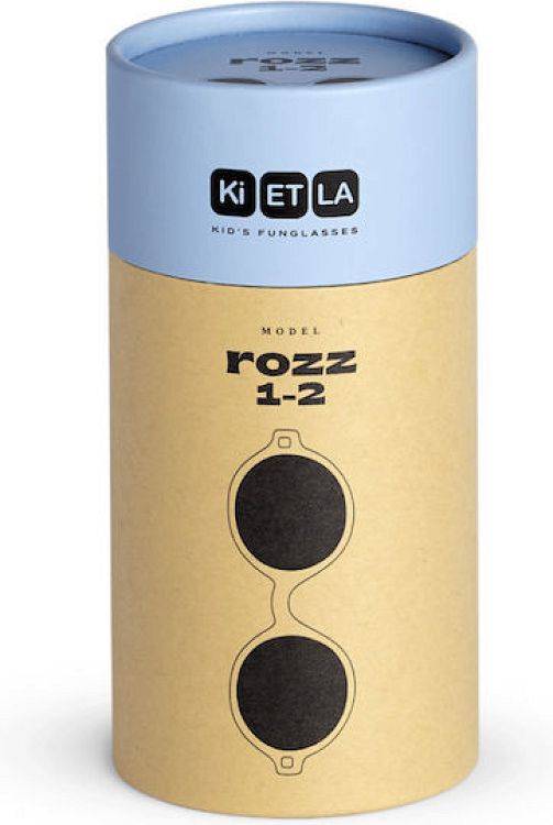 KiETLA Γυαλιά Ηλίου Rozz 1-2 ετών - Round Light Blue
