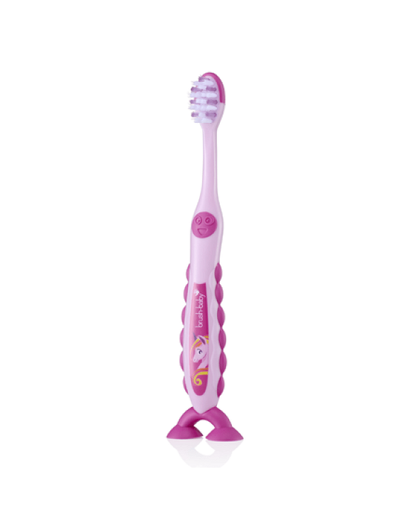 Brush-Baby FlossBrush-Η Ιδανική Οδοντόβουρτσα για Παιδιά 3-6 Ετών - Unicorn