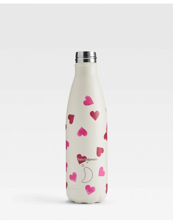 Chilly's Original Θερμός Μπουκάλι Emma Bridgewater Pink Hearts BPA Free 500ml