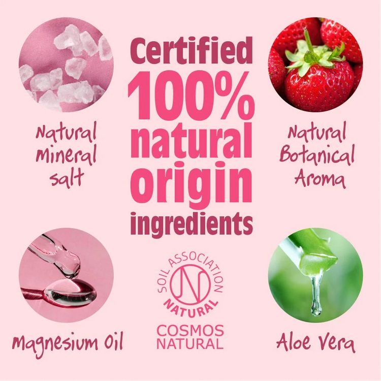Salt of the Earth Fresh Strawberry Vegan Αποσμητικό, Επαναγεμιζόμενο Spray 100ml