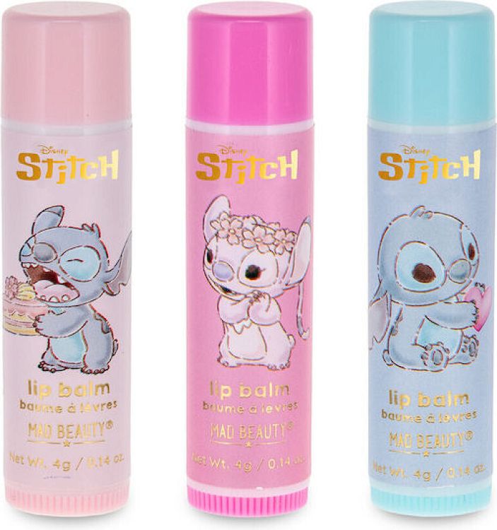 Mad Beauty I Heart Παιδικό Μακιγιάζ σετ τριών θρεπτικών lip balms