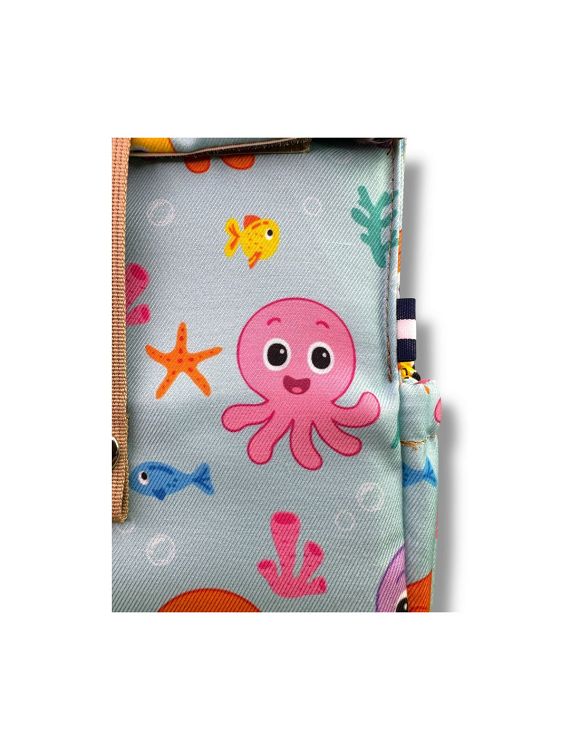 The Lunch Bags Original Kids Version Ισοθερμική Τσάντα Χειρός Φαγητού 5lt Octopus Μ21 x Π16 x Υ24cm