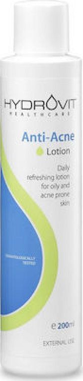 Hydrovit Anti-Acne Lotion κατά της Ακμής για Λιπαρές Επιδερμίδες 200ml