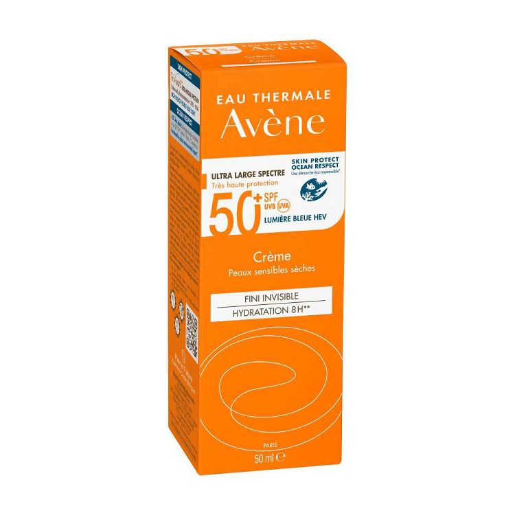 Avène Cream SPF50+ Αντηλιακή κρέμα προσώπου για το ξηρό και πολύ ξηρό δέρμα 50ml