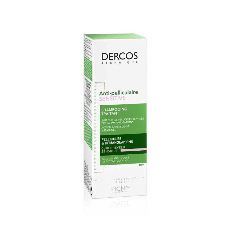 Dercos Anti-Dandruff Shampoo - Sensitive Hair 200ml