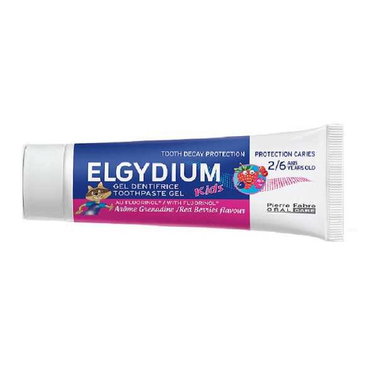 Elgydium Kids Παιδική Οδοντόπαστα με γεύση κόκκινα φρούτα 50ml
