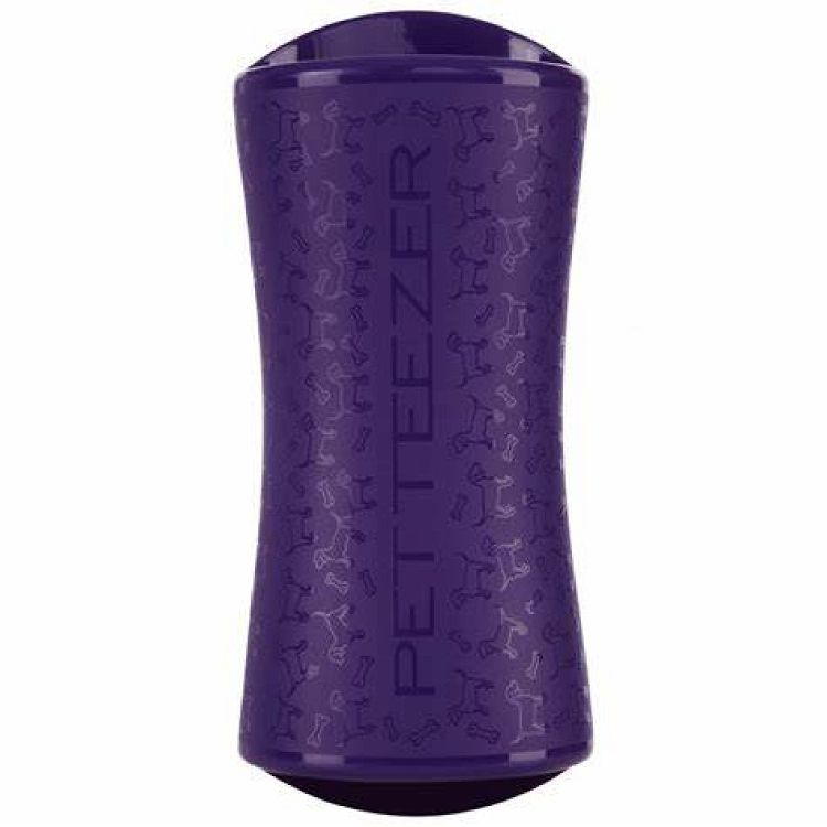 Pet Teezer Detangling & Dog Grooming Brush Μωβ/Γκρι Βούρτσα για Σκύλους Μεσαίου και Μεγάλου Μεγέθους, 1τμχ