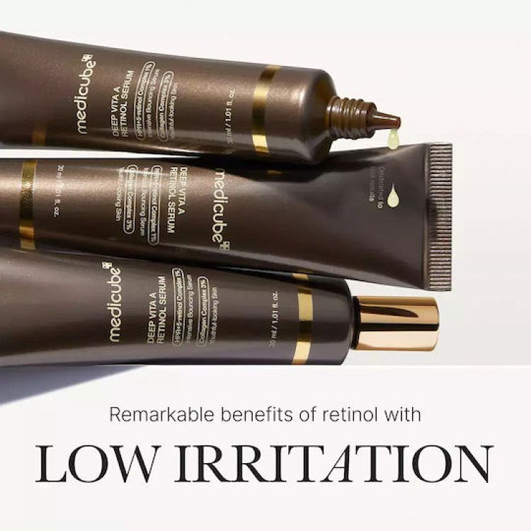 Medicube Deep Vita A Retinol Αντιγηραντικό Serum Προσώπου με Bakuchiol & Ρετινόλη 30ml