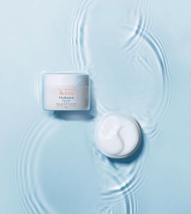 Avene Hydrance Aqua-Gel Light Gel Προσώπου για Ενυδάτωση 50ml