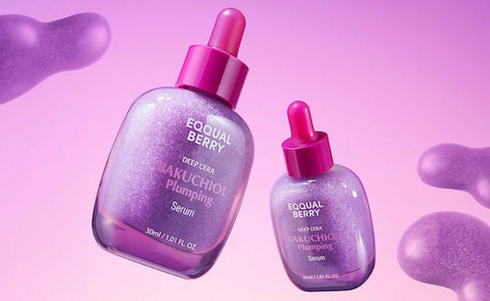 Eqqualberry Bakuchiol Plumping Αντιγηραντικό Serum Προσώπου με Bakuchiol & Ρετινόλη για Σύσφιξη 30ml