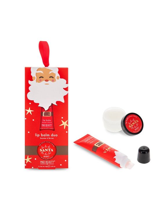 Mad Beauty Hoho Holiday Lip Balm Duo