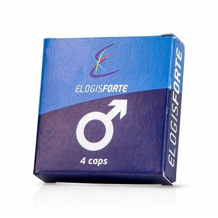 Elogis Forte Φυτικό Συμπλήρωμα για Βελτίωση Στύσης & Σεξουαλική Τόνωση των Ανδρών, 4caps