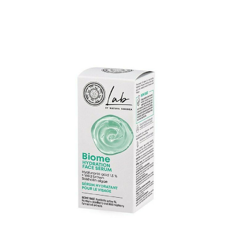Natura Siberica Lab Biome Hydration Ενυδατικό Serum Προσώπου με Υαλουρονικό Οξύ 30ml