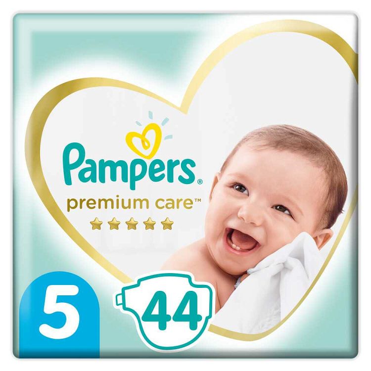 Pampers Premium Care Πάνες Μέγεθος 5 (11kg-16kg) - 44 Πάνες